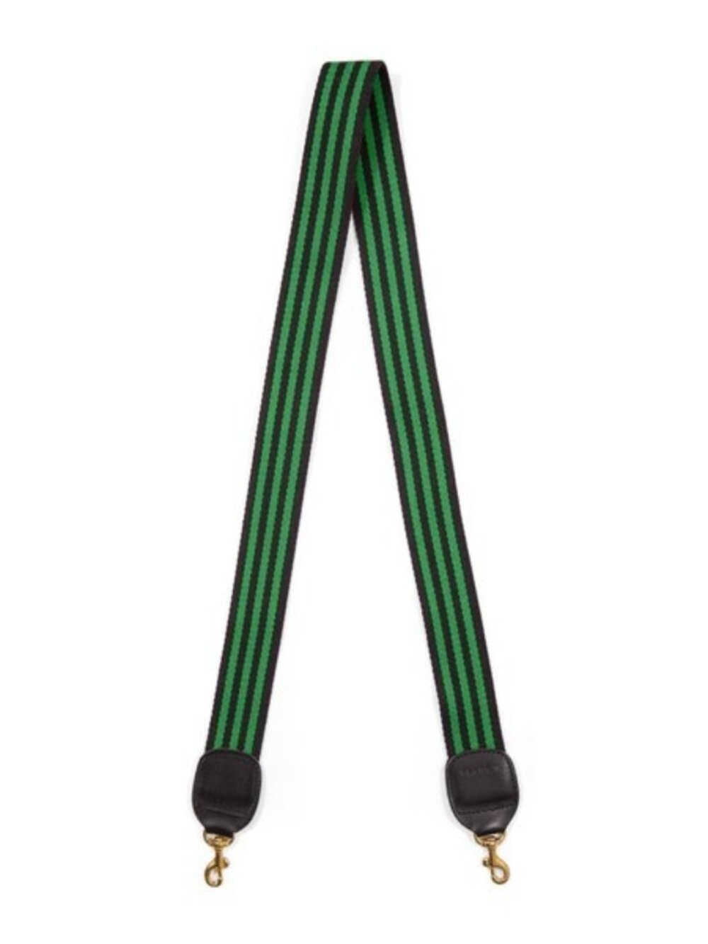 NWT Clare V Strap - Green/Black